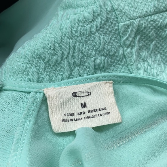 Urban Outfitters Pins & Needles dress M lace mesh accents zipper back - Picture 7 of 8